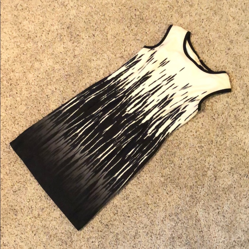 Tahari ASL black and white sheath dress 👗